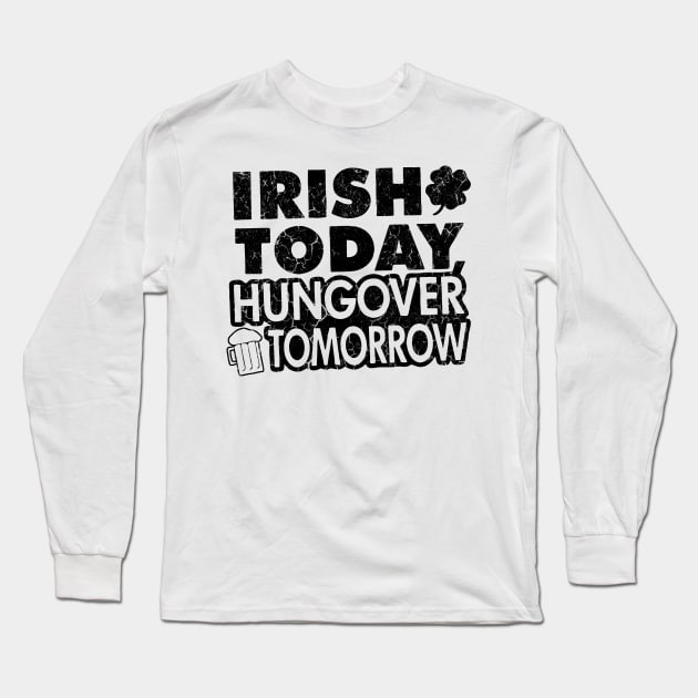 hungover shirt Long Sleeve T-Shirt by diiiana